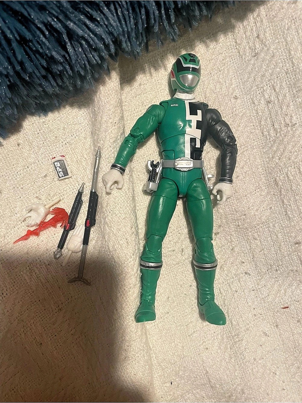 Hasbro Power Rangers Lightning Collection S.P.D. Green Ranger.